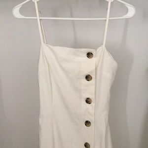 Button up midi dress